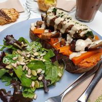 Delicious at Sacred Grounds in Exeter