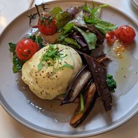 Sacred Benedict at Sacred Grounds in Exeter