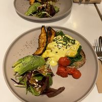 Food at Sacred Grounds in Exeter