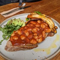 The beans are nice, too at Sacred Grounds in Exeter