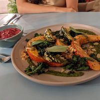 Sacred ‘provenance’ - pumpkin waffle at Sacred Grounds in Exeter