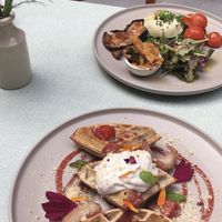   at Sacred Grounds in Exeter