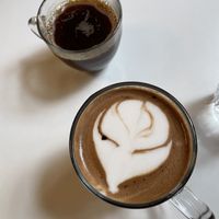   at Sacred Grounds in Exeter