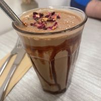   at Sacred Grounds in Exeter