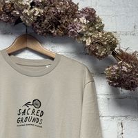   at Sacred Grounds in Exeter