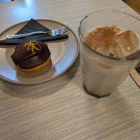 Jaffa cake at Sacred Grounds in Exeter