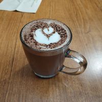 Chocolate drink at Sacred Grounds in Exeter