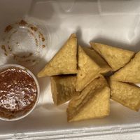 Tofu Tod with sweet chili 🌶️ dipping sauce   at Taste of Thai in East Lansing