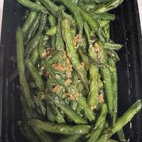Garlic green beans   at Taste of Thai in East Lansing