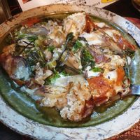 Cheese (which can be swapped for vegan cheese) with loads of veggies at Yasai Izakaya Genki in Tokyo