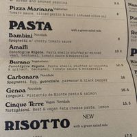 Menu   at Maus Habitos in Porto