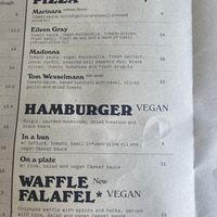 vegan main dishes   at Maus Habitos in Porto