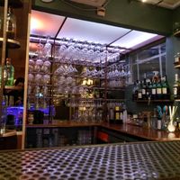 bar interior at Maus Habitos in Porto