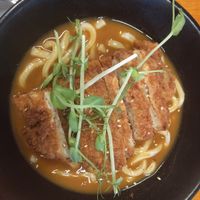 Katsu chicken curry udon at Little Beans Gourmet in Canning Vale