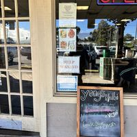 Storefront #Veganuary at Yong's Kal-Bi in Waimea