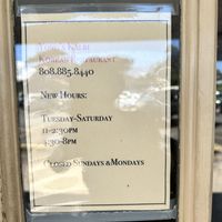 Hours #Veganuary at Yong's Kal-Bi in Waimea