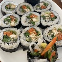 Tofu Gim Bop Roll  at Yong's Kal-Bi in Waimea