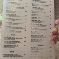 🍏 = vegan , 🍃 = veggie   at Fox and the Firefly in Bohol