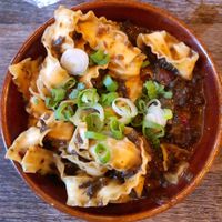 Dan dan mushroom noodle  at Mr Bao in South East London