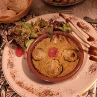 Clafoutis de choux de Bruxelles   at La Cabane en Ville in Aix-en-provence