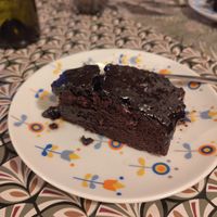 Moelleux au chocolat et fève tonka   at La Cabane en Ville in Aix-en-provence