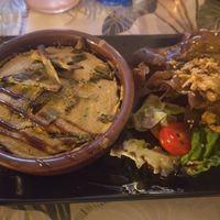 Brokkoli clafoutis at La Cabane en Ville in Aix-en-provence