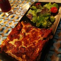 Auberginen Lasagne at La Cabane en Ville in Aix-en-provence