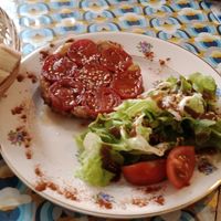 Tatin de Tomate at La Cabane en Ville in Aix-en-provence
