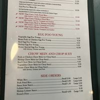 Specialties & sides at Chopsticks in Bangor