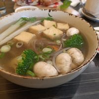 Vegan Pho at Eat Mii Cafe in West End