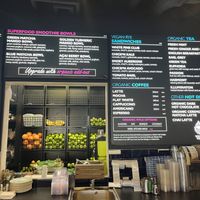 Menu  at White Pine in London