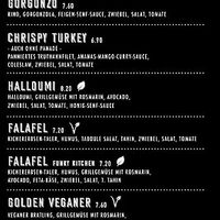 They have some vegan Burger and (sweet potatoe fries). at The Golden in Ingolstadt