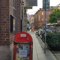 outside at Nam Do in Malmo