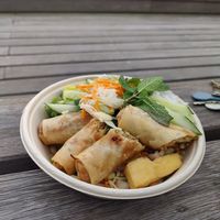 Take away fried springrolls and tofu at Nam Do in Malmo