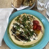 Vegan Sabich   at Café Mugrabi in Berlin