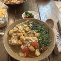 Todays vegan noodle soup   at Voie 80 in Hanoi