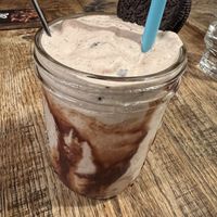 Vegan mint chocolate cookies n' cream shake   #Veganuary at Bareburger -  W 57th in New York City