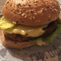 The beyond burger  at Bareburger -  W 57th in New York City