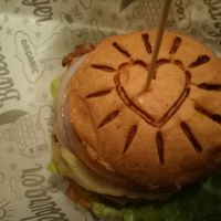 Burger at Bareburger -  W 57th in New York City