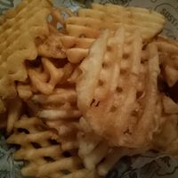 Waffle fries at Bareburger -  W 57th in New York City
