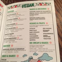 Vegan at Bareburger -  W 57th in New York City