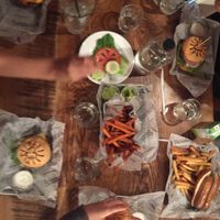 The food  at Bareburger -  W 57th in New York City