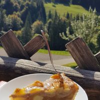 Apfel-Nusskuchen at Berggasthof Gerstruben in Oberstdorf