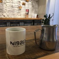 Matcha tea  at Nibble in Girona