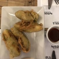 Avocado fries at Nibble in Girona