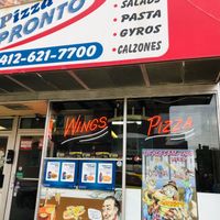 Store front  at Pizza Pronto Oakland in Pittsburgh