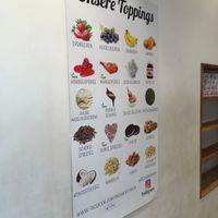 Toppings at  Fresh & Berry in Vienna