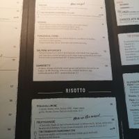 Menu at Vapiano - Emporia in Malmo
