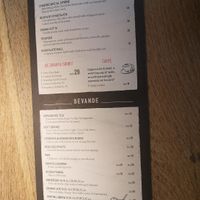Menu at Vapiano - Emporia in Malmo
