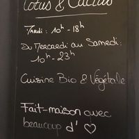 Opening hours  at Lotus & Cactus in Paris